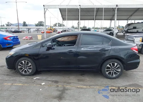 2013 Honda Civic Ex z USA, uszkodzony, nr VIN 2HGFB2F83DH522895